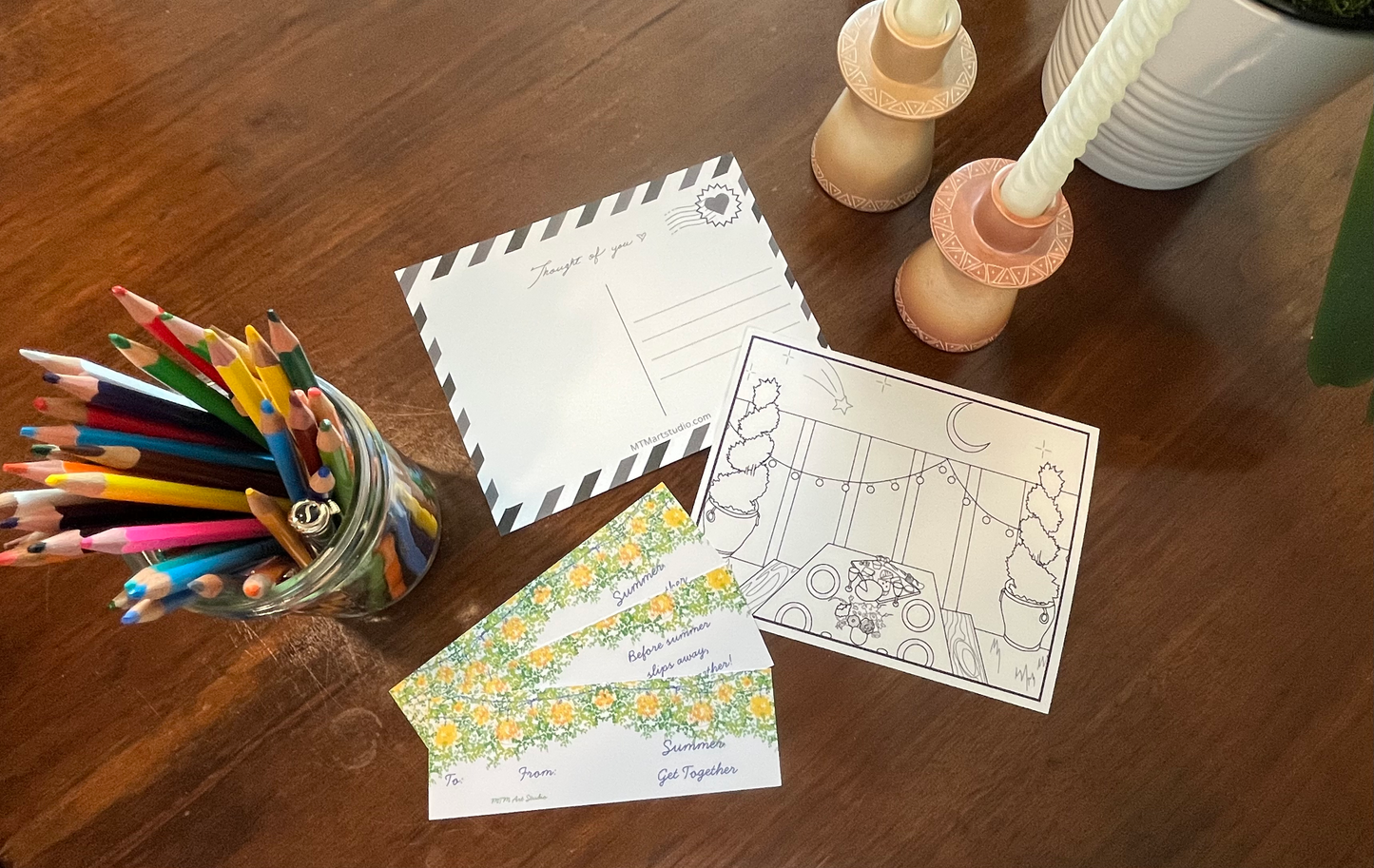 August Snail Mail Drop — Before Summer Slips Away