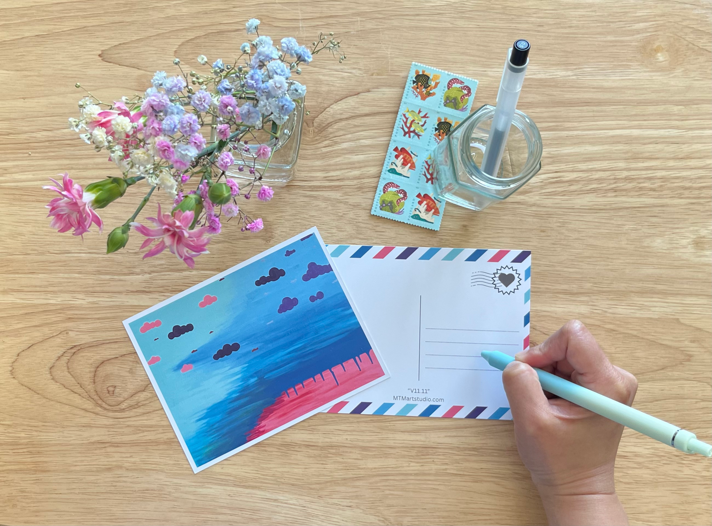 V11.11 — Art Postcard